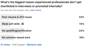 Reasons you don't get interview calls