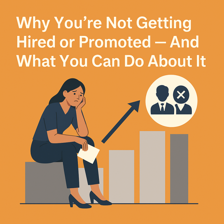 Professional facing career roadblocks with guidance toward skills, certifications, and soft skills improvement